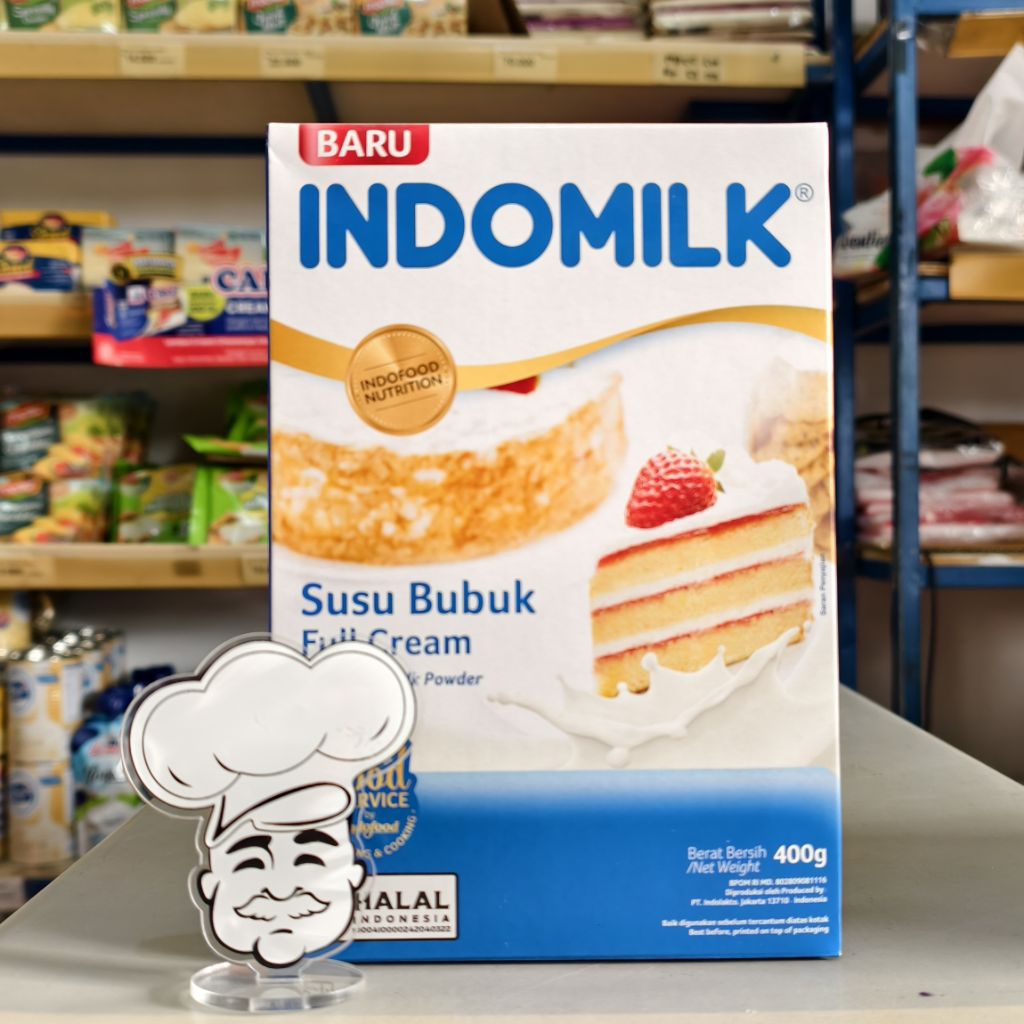 

Susu Bubuk Indomilk 400Gr / Indomilk Susu Bubuk FullCream / Susu Indomilk FullCream / Milk Powder Indomilk