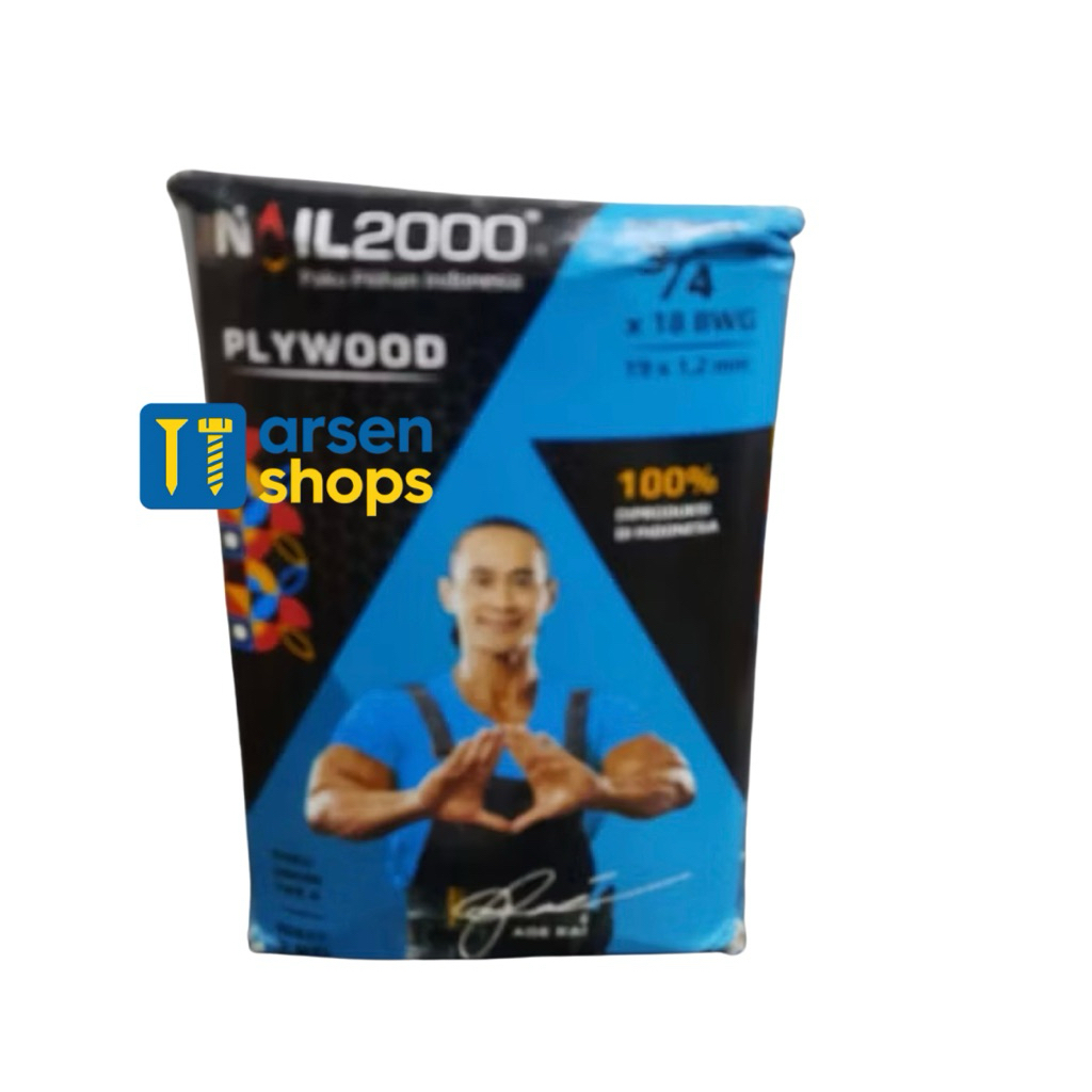 Paku seri Kecil / paku Triplek merk Naill2000 kemasan 2kg