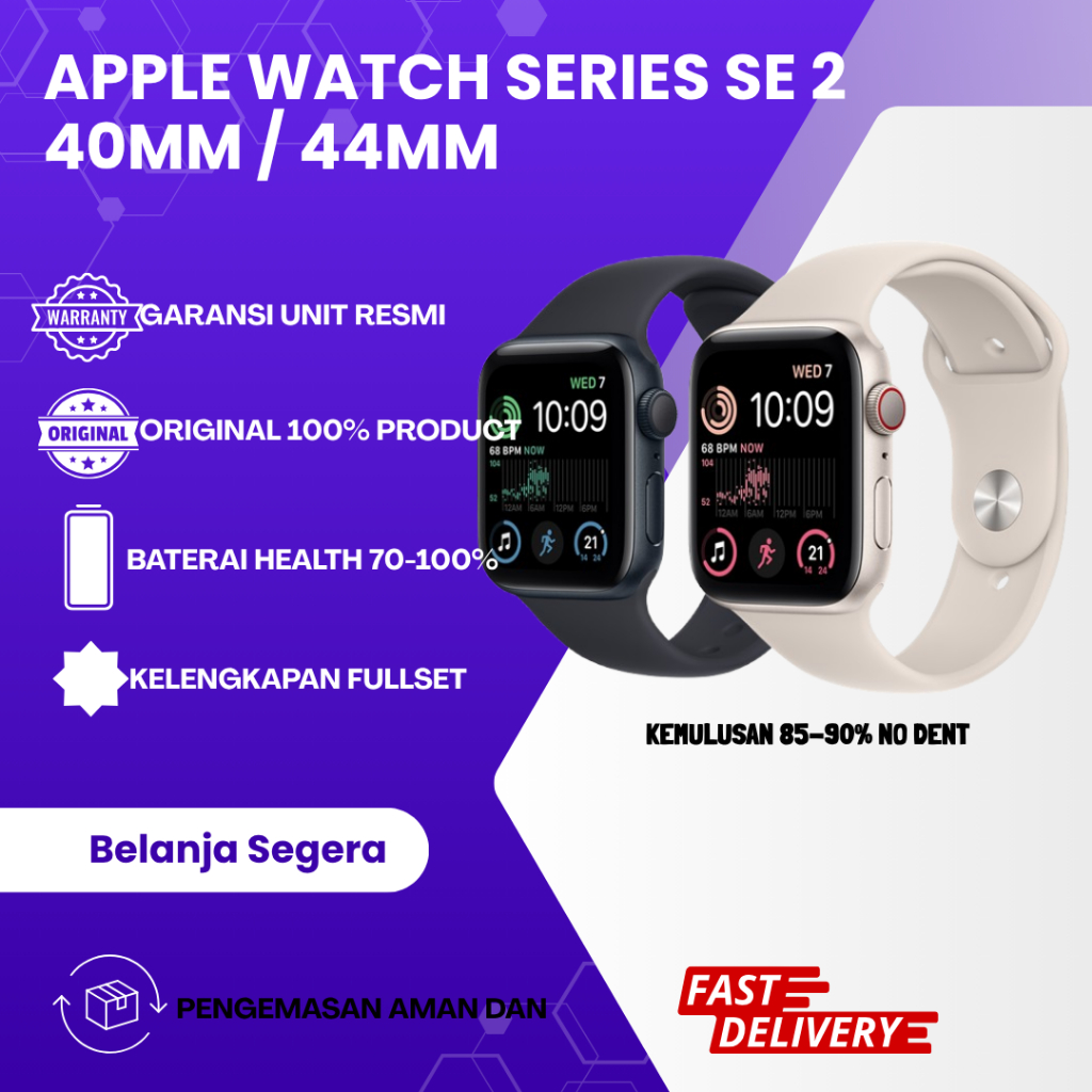 Apple Watch / iWatch Series SE 2 40mm 44mm Second