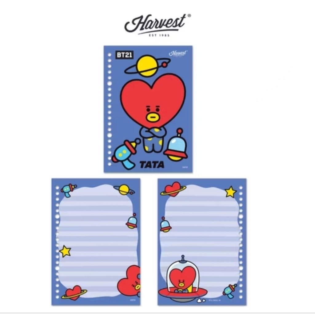 

HARGA PER LEMBAR Loose Leaf Harvest BT21_TATA