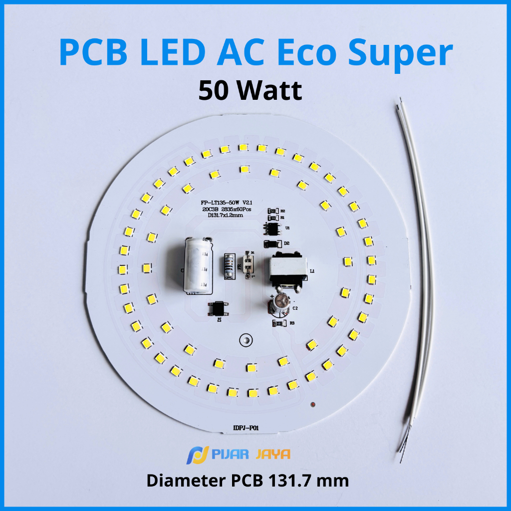 Mesin Lampu Led AC 50 watt PCB Led AC 50w Modul Mata Led AC 50watt Sparepart Lampu LED