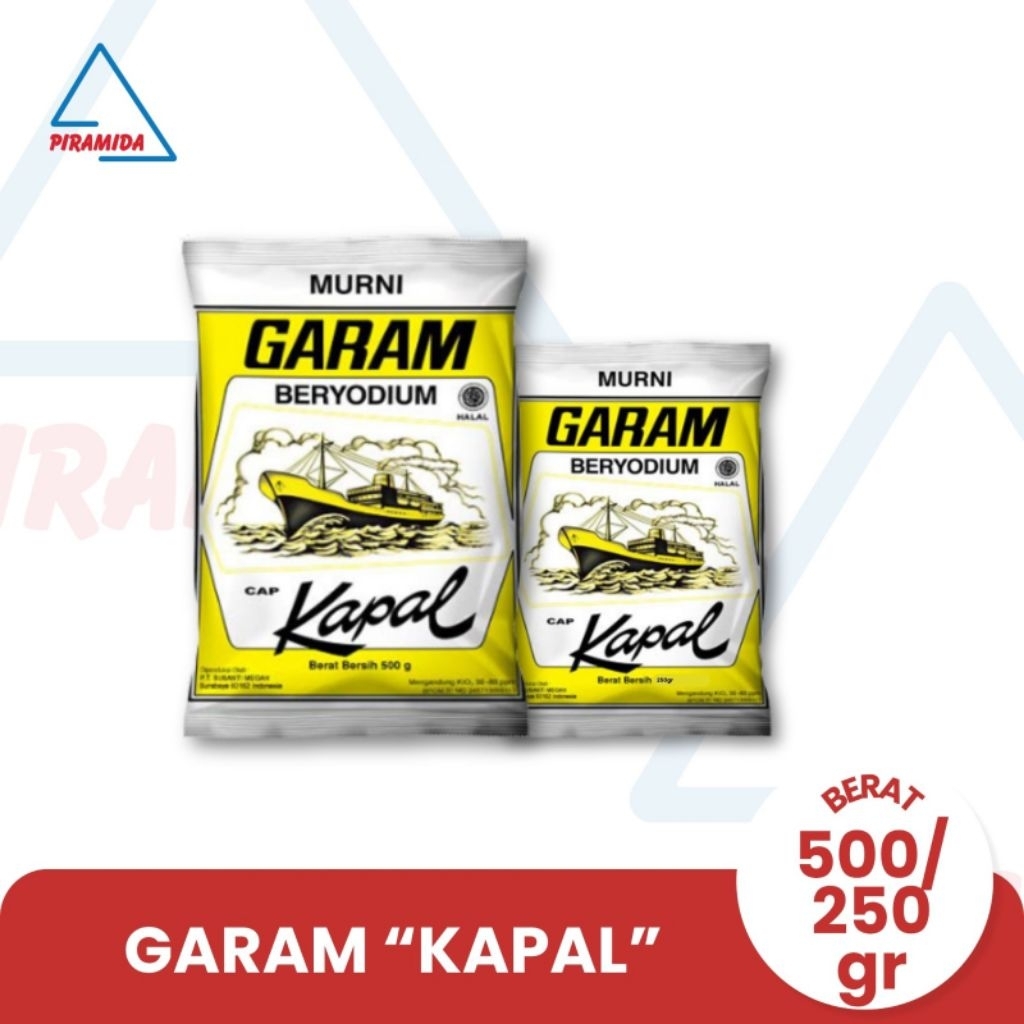 

Garam Kapal 250G/500G 1 Bal