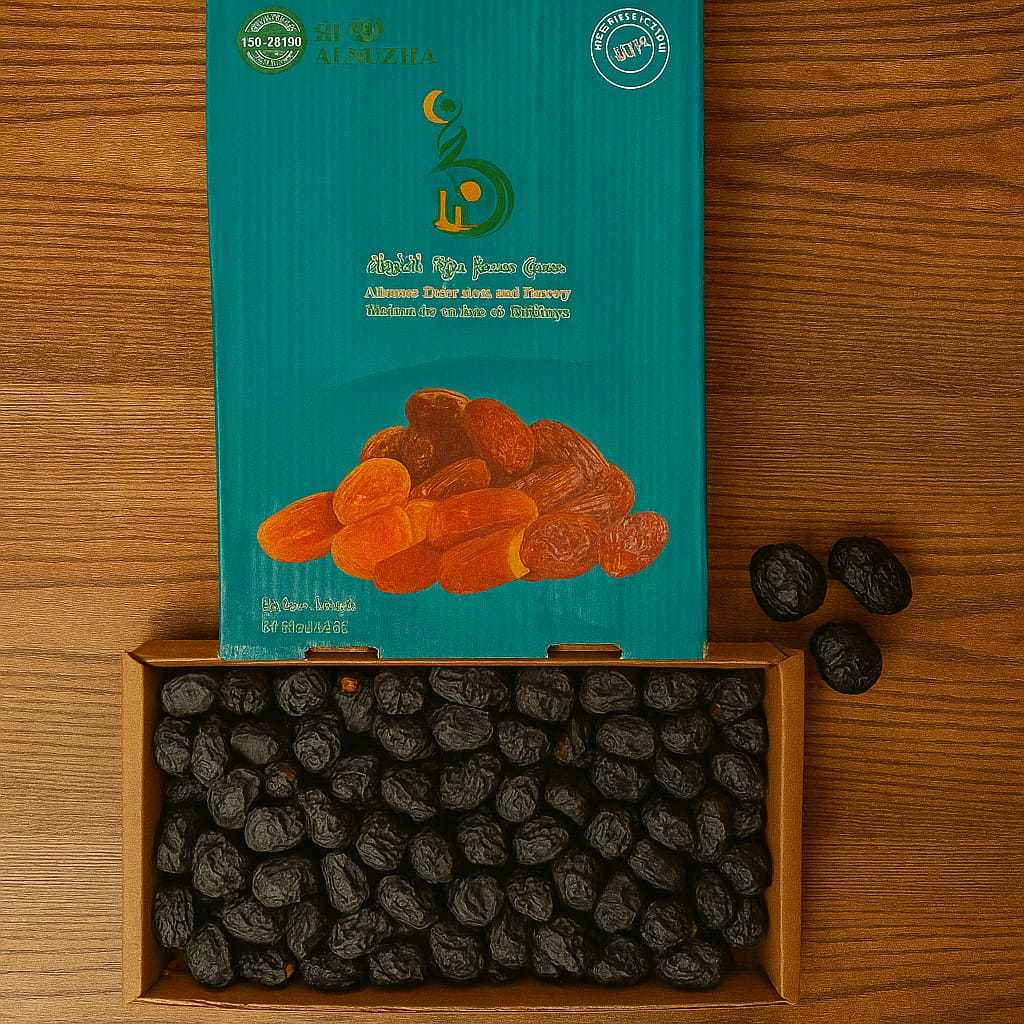 

Ajwa Alnuzha Jumbo 5kg Premium - Kurma Nabi - Madinah Dates - Kualitas 100% Organik