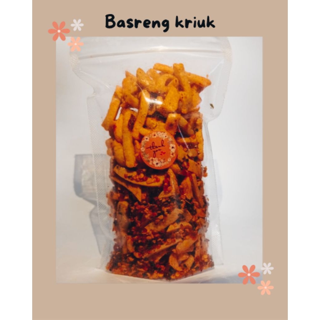

BASRENG KRIUK PEDAS DAUN JERUK (120 gr)