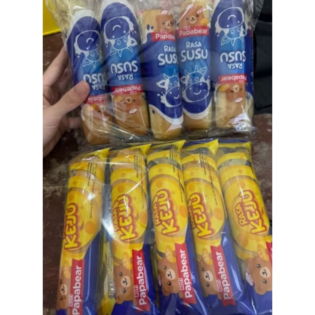 

Roti papa bear baru!! lembut dan enak baca deskripsi produk 3pcs