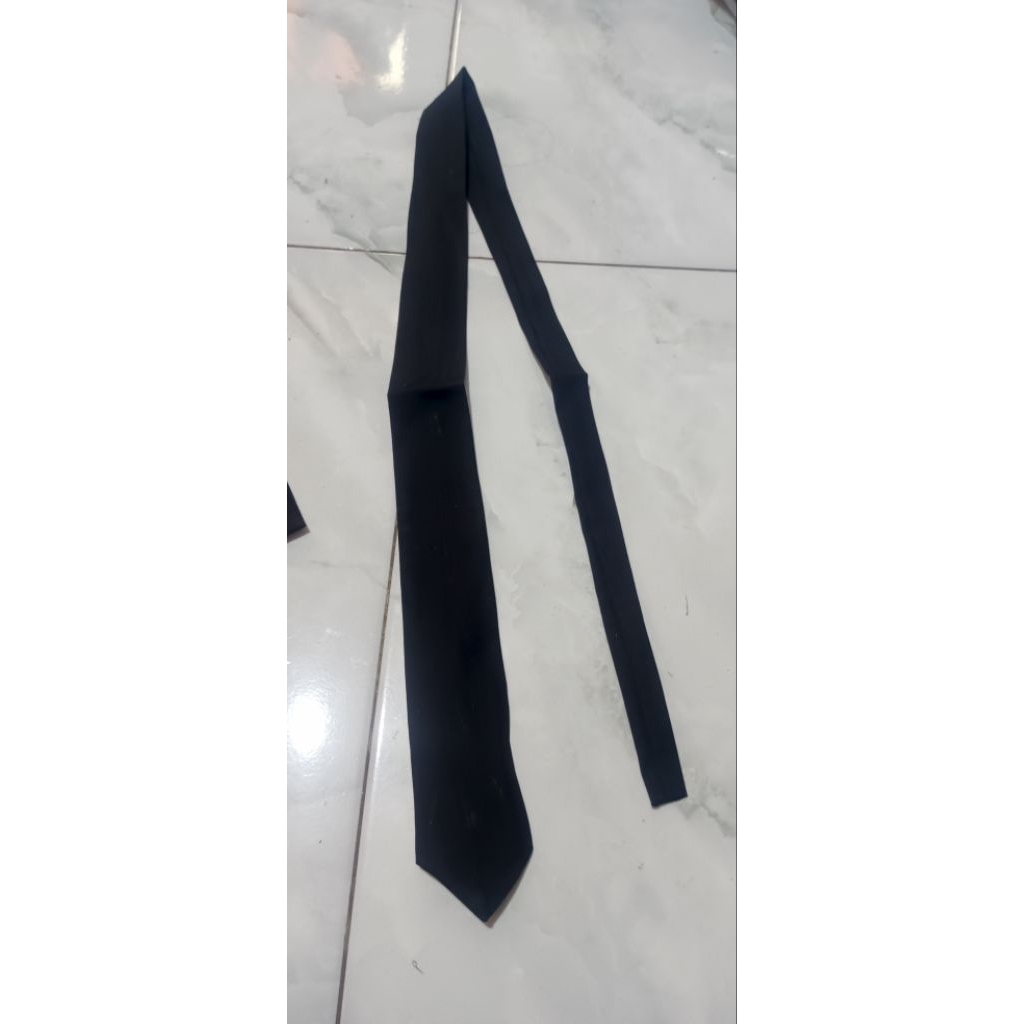 dasi polos hitam 1pcs