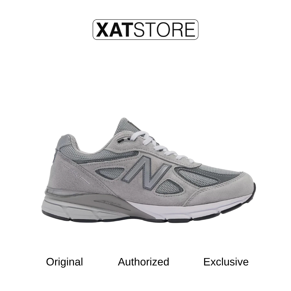 NEW BALANCE 990 - V4  MADE IN USA GREY (100% ORIGINAL)