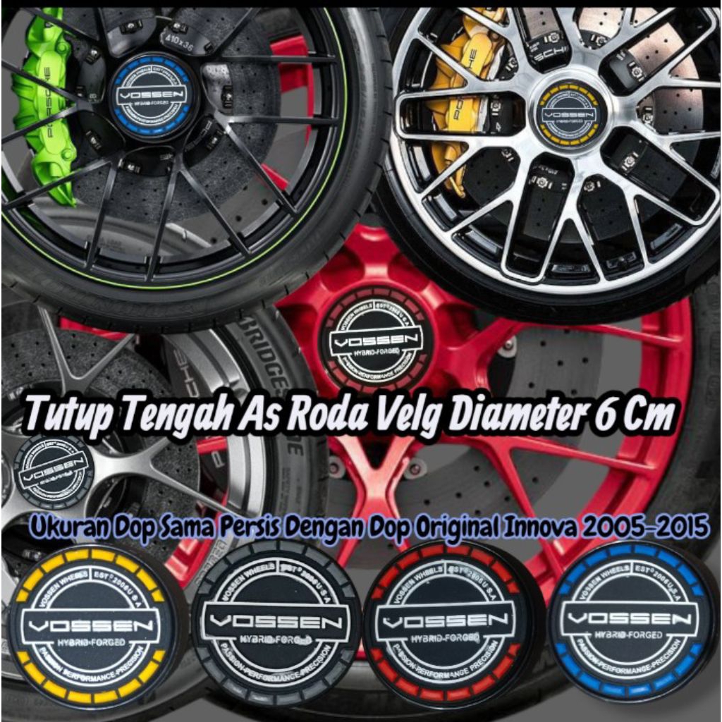 Tutup Dop As Roda Velg Merk Volg Rays Te37 Ce28 Enkei R14 R15 R16 R17 R18