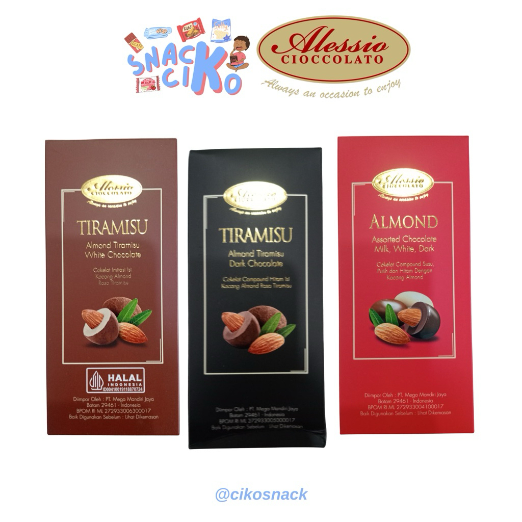 

[READY] Alessio Tiramisu Chocolate Box 120g