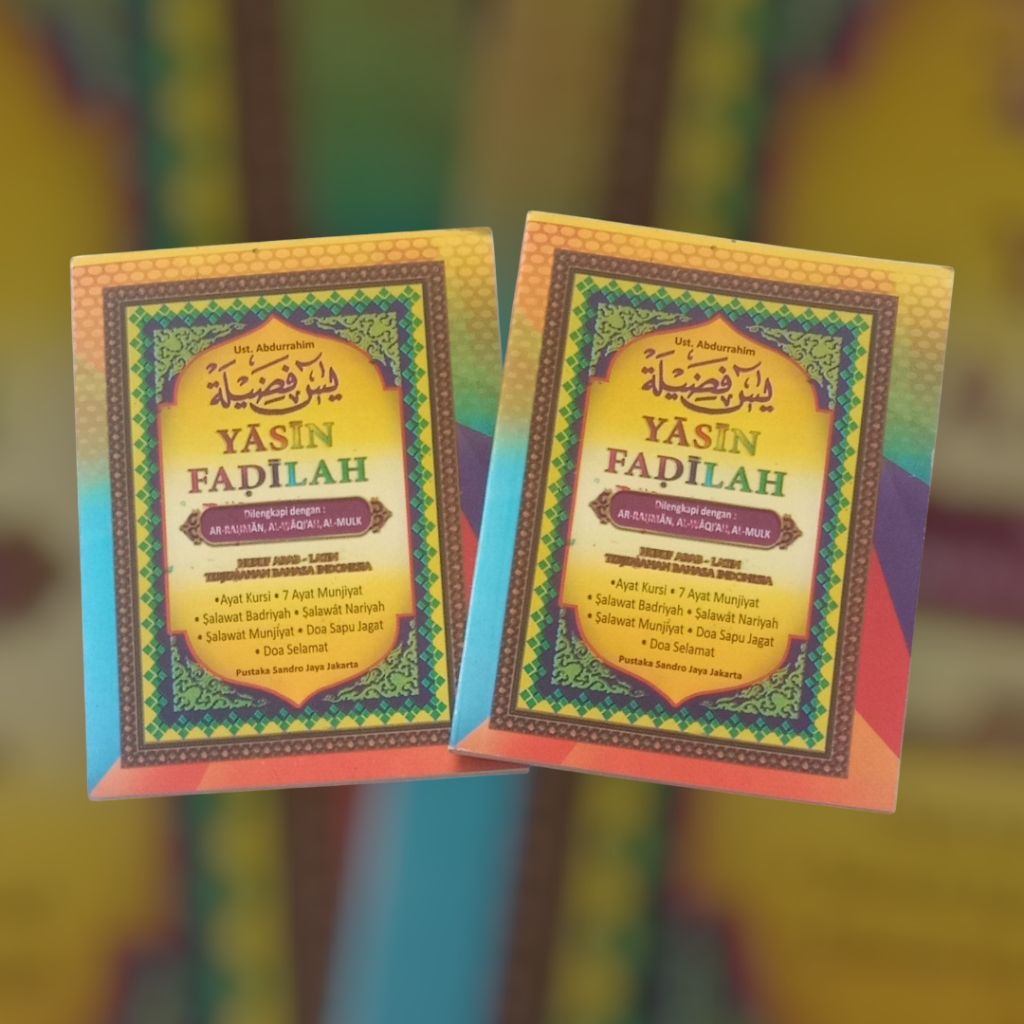 Yasin Fadhilah - Surat yasin - Buku yasin Terjemah Latin