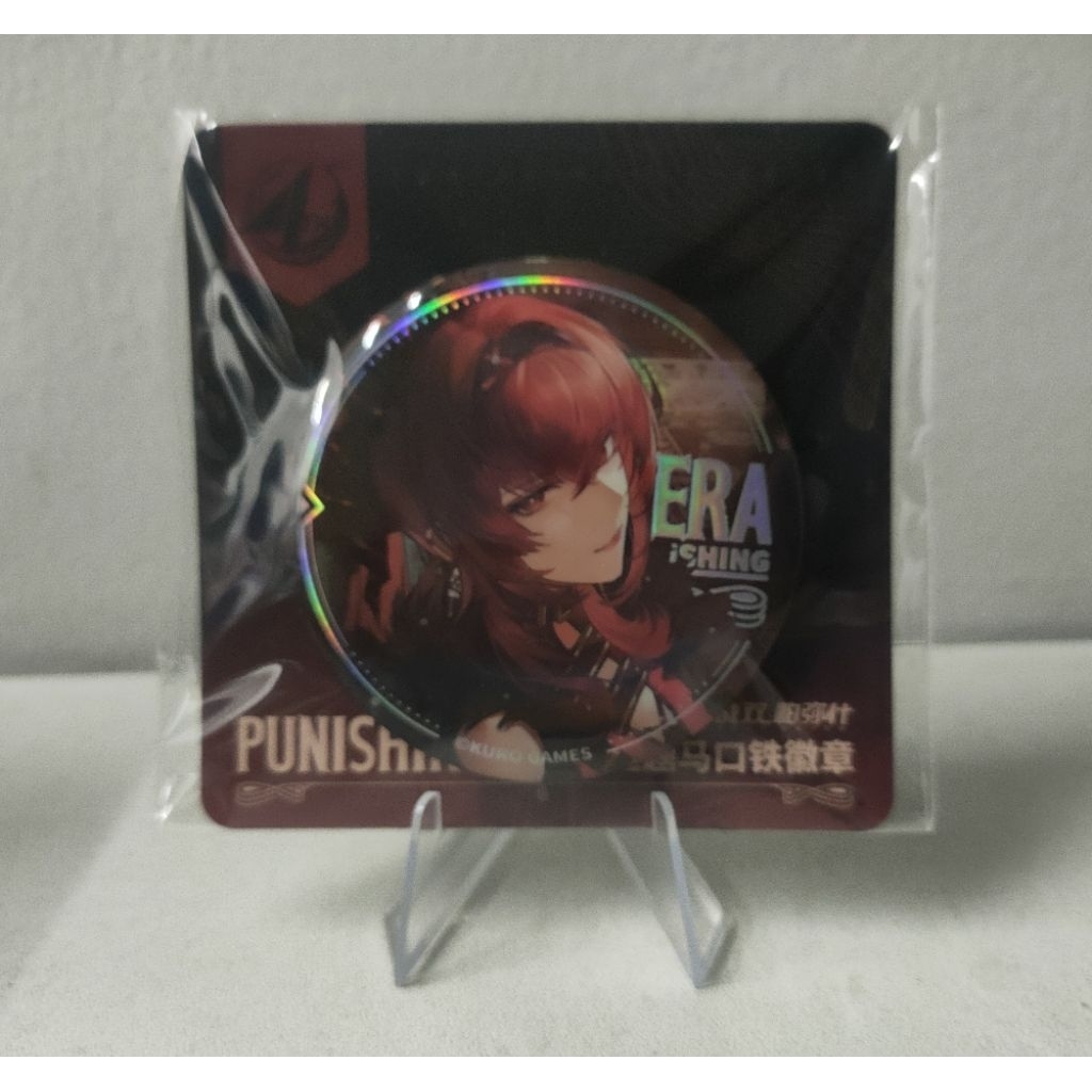 [ready stock] Official Punishing Gray Raven 4th Anniv Vera Garnet Badge