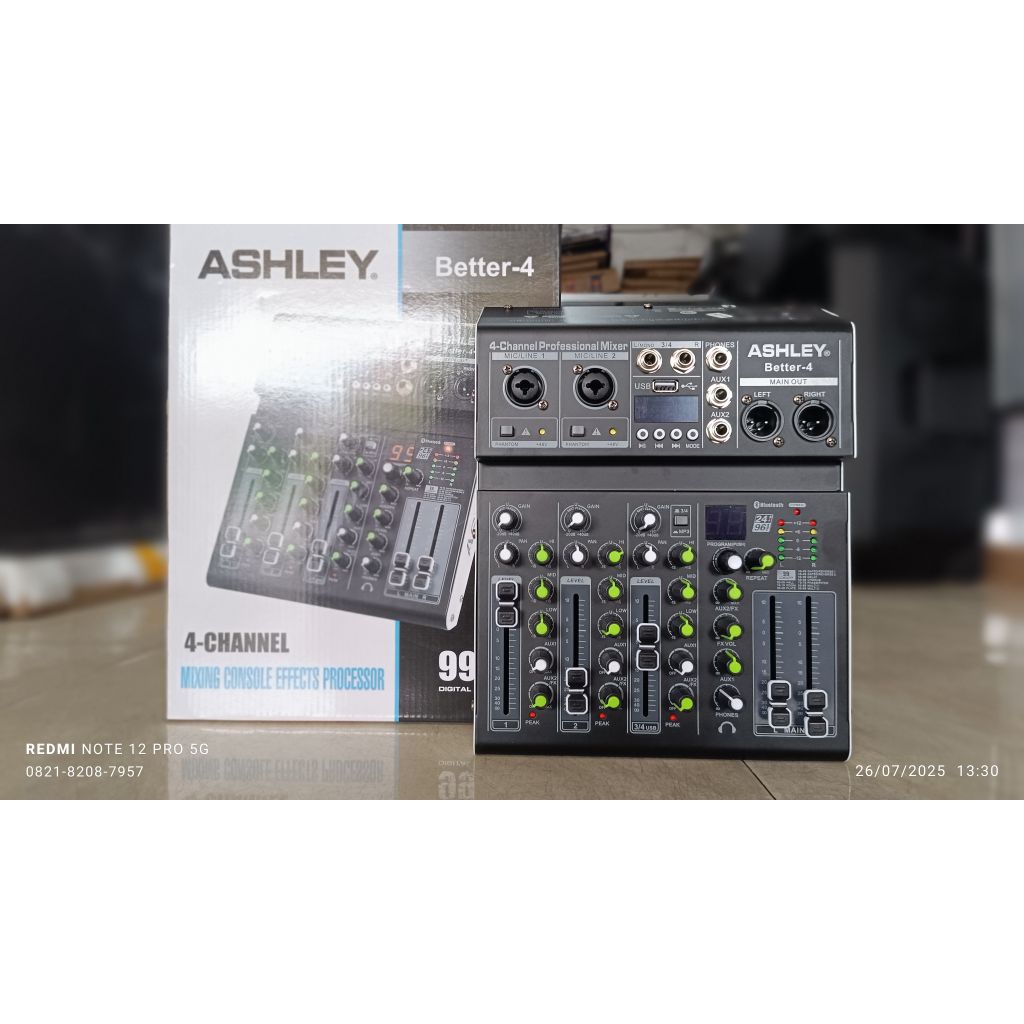 Promo Mixer Bluetooth Ashley better4 Chanel