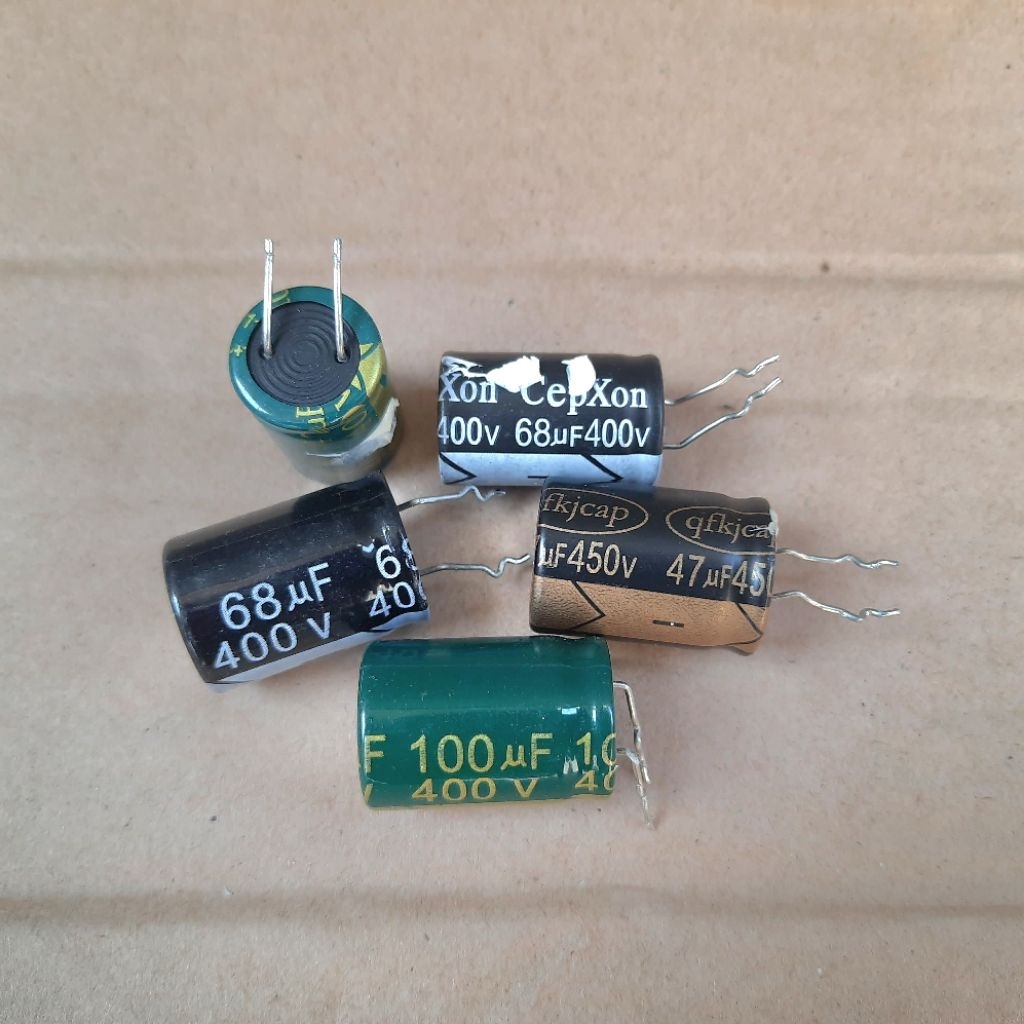 Elco 68uf 400v / Elco 47uf 450v Copotan Normal