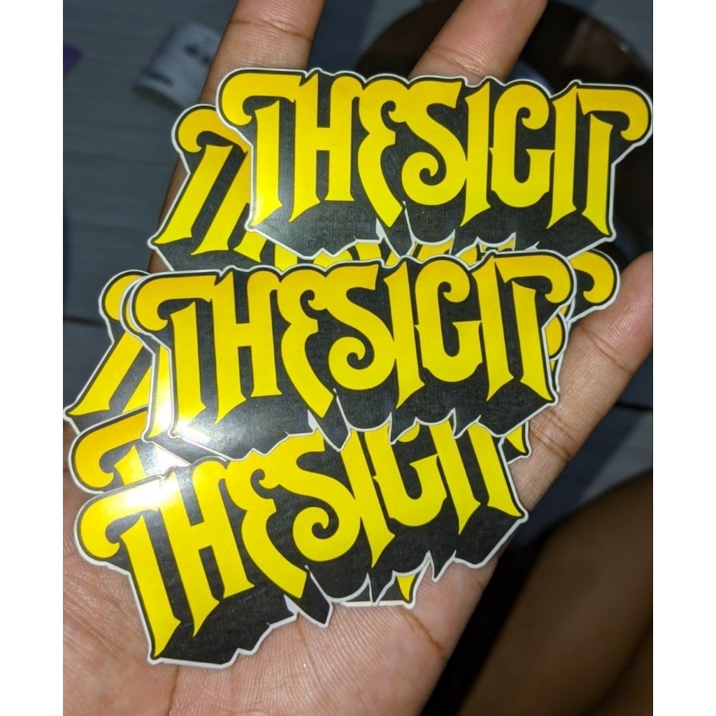 

STICKER BAND THE SIGIT TAHAN AIR