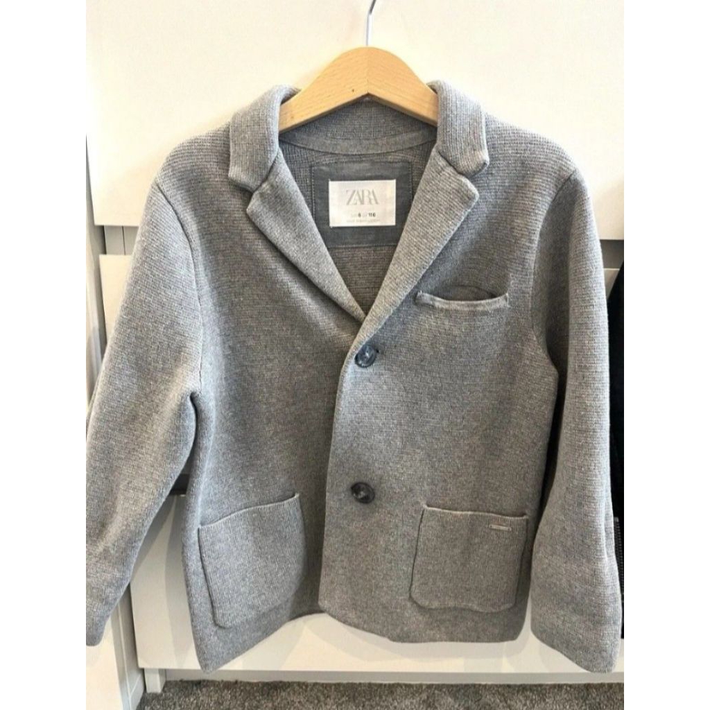 Original Zara Knit Blazer Kids Preloved
