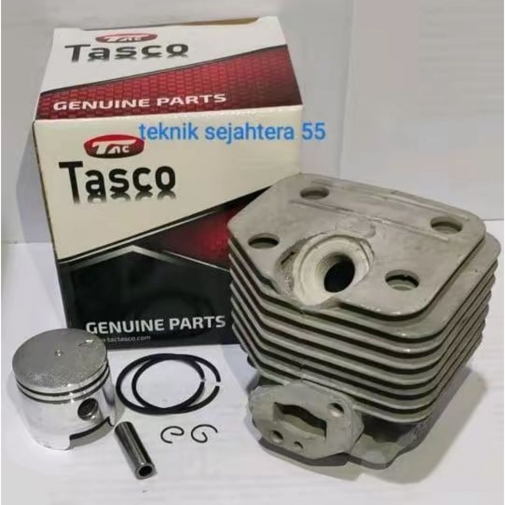 Cylinder Blok TASCO 328E,Blok Mesin Potong Rumput Tasco Segi5