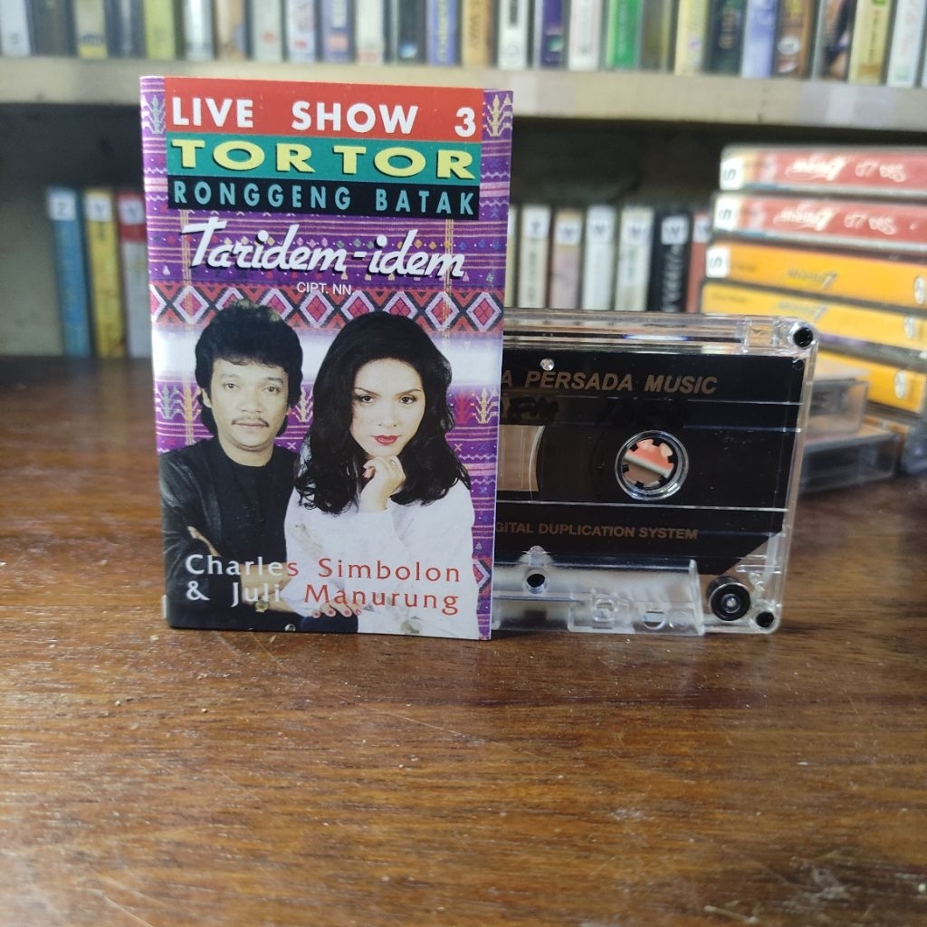 Kaset Pita Ronggeng Batak Charles Simbolon dan Juli Manurung Taridem Idem