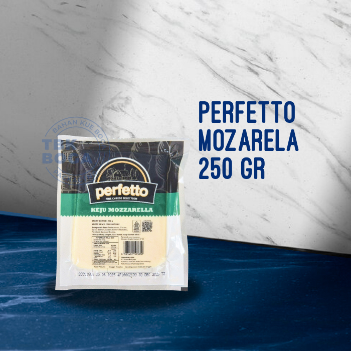 

Perfetto Mozzarella ( 250 gr ) Keju Mozarela Mozarella Balok Cheese Perfeto