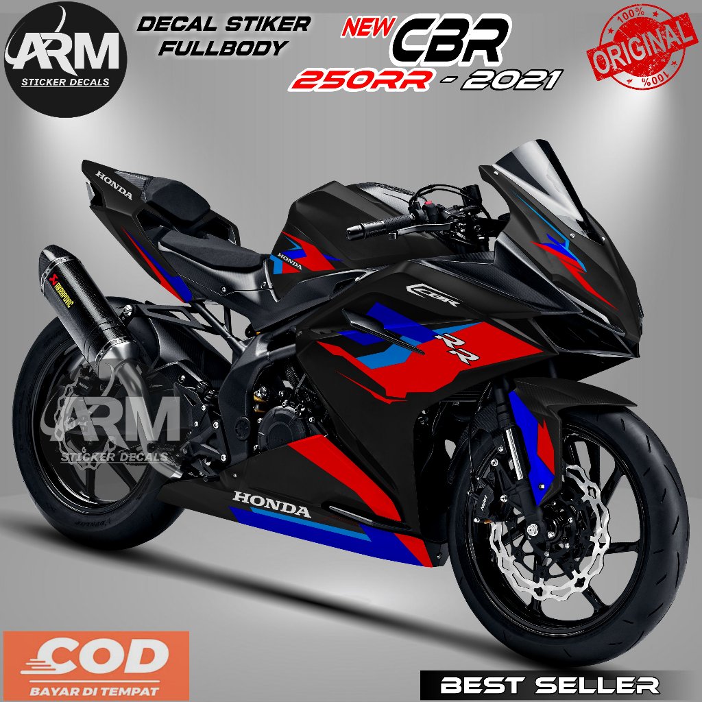 ARM Decal Stiker Fullbody New CBR 250RR 2021 100% Original