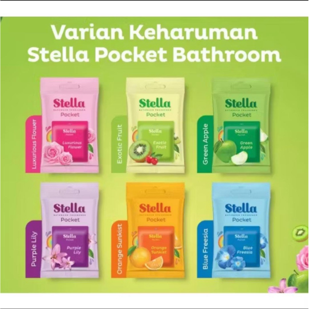 Stella Pocket Bathroom Gantung Pengharum Kamar Mandi