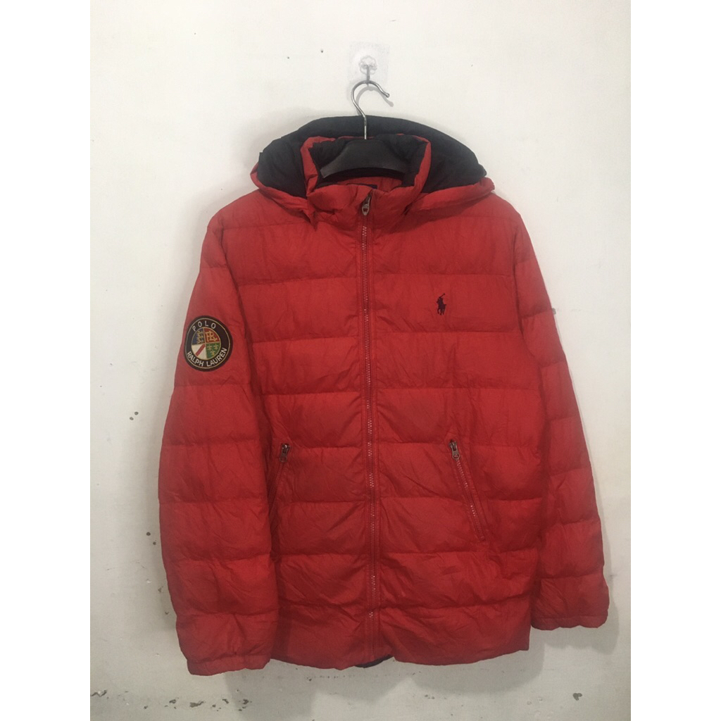 JAKET BULANG POLO RALPH LAUREN RARE PUFFER DOWN JACKET