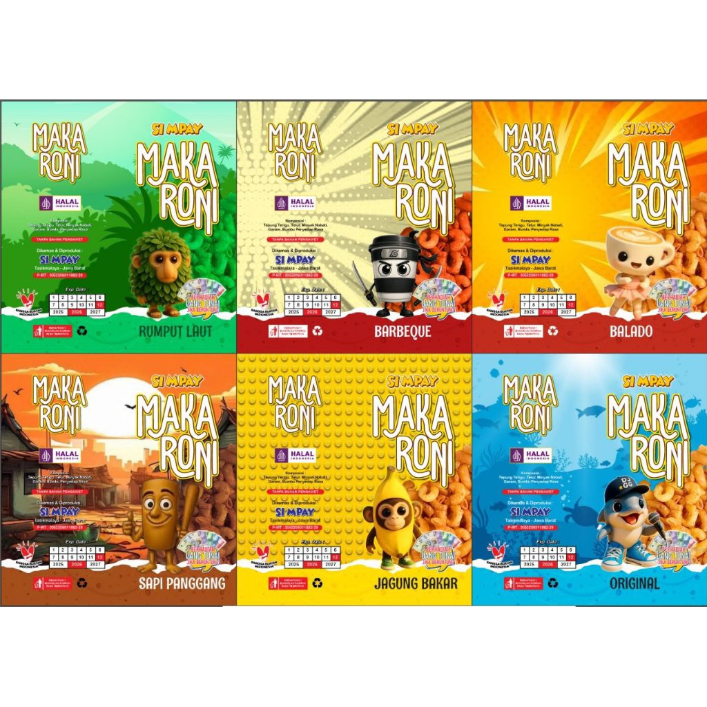 

Ygshop17 (Makaroni Anomali 50 Pcs) Edisi Anomali Isi 50 Pcs / Paket Usaha Si Mpay/ Makaroni Crispy