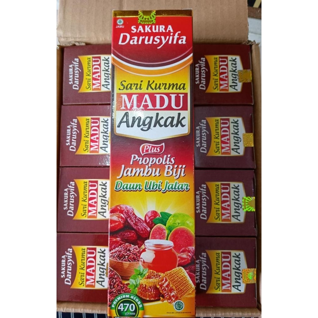 

Madu Angkak Plus Propolis Jambu Biji 470 g
