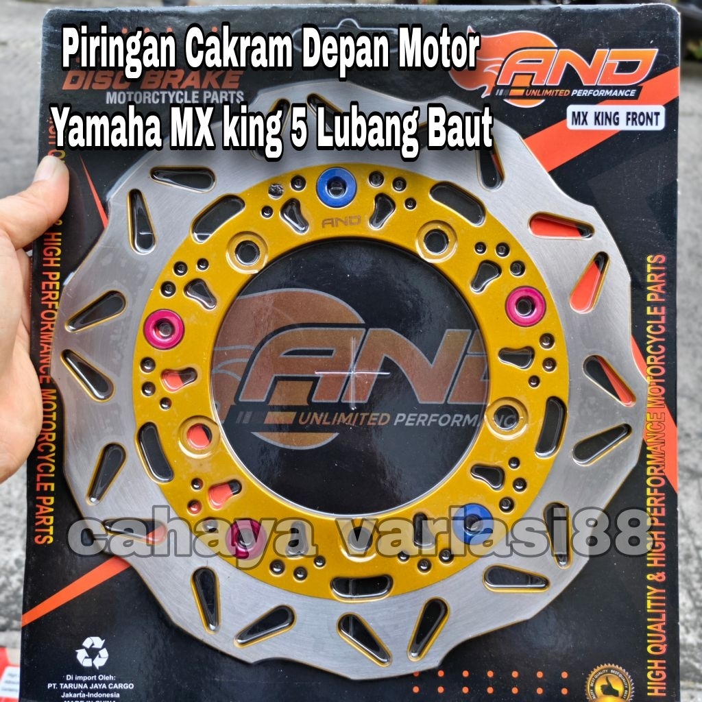 Disd Piringan Cakram Depan Yamaha Mx King 5 Lubang Baut Piringan Cakram Bagian Depan Motor Jupiter M
