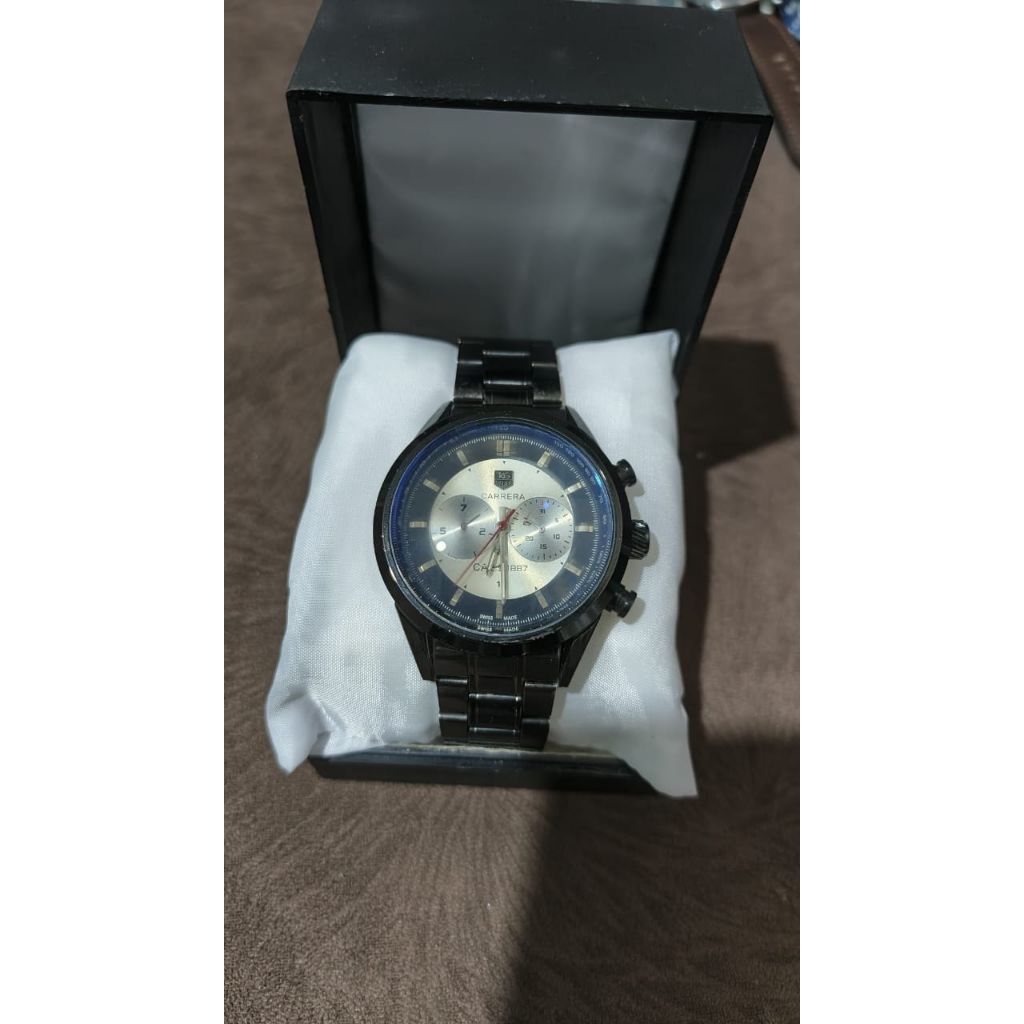 JAM TANGAN SULTAN PRIA Tag Heuer Carrera Otomatis (tanpa baterai)