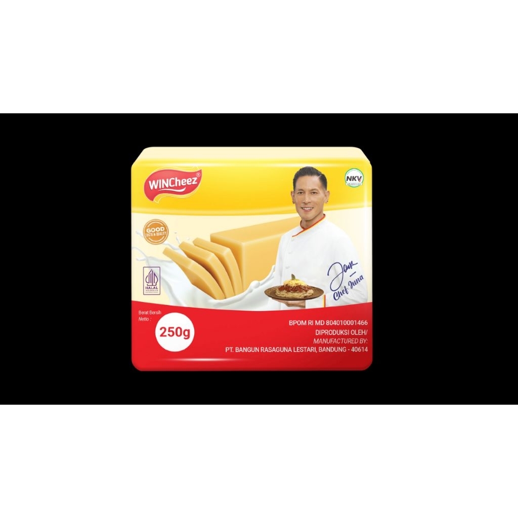 

WINCheez Keju Cheddar Regular 250 Gram Gurih