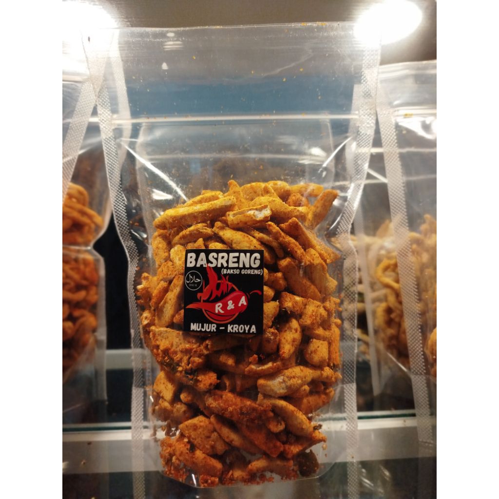 

BASRENG EXTRA PEDAS daun jeruk 100 gram Gurih & bikin nagih!