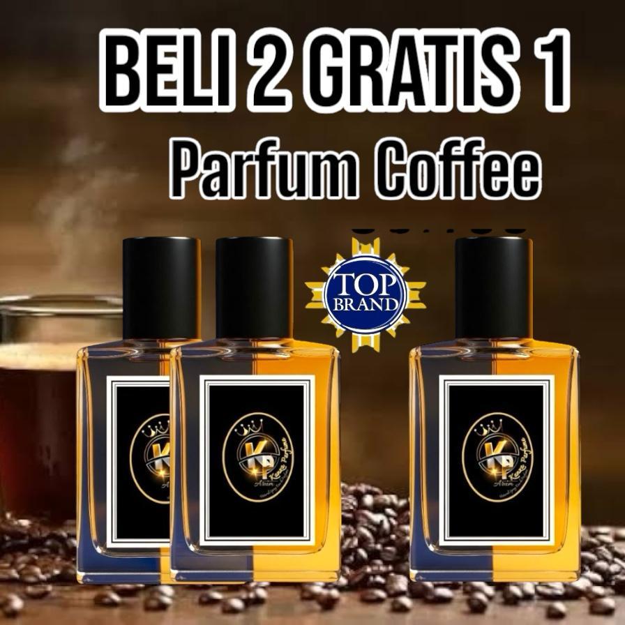 BELI 2 GRATIS 1 Parfum pria /Parfum pria tahan lama wangi kopi EDP 30 ML kanza arum/Parfum wangi tah