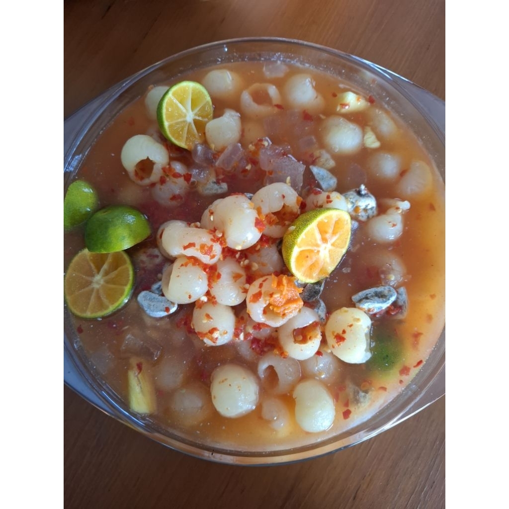 

NEW!1 LITER ASINAN MANGGA LONGAN SONKIT KIAMBOY JAKARTA BEST SELLER DESSERT