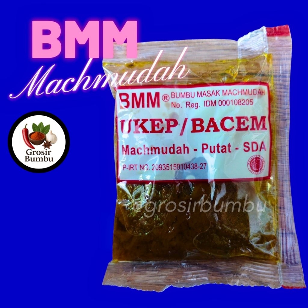

BMM / Bumbu UKEP - BACEM / Bumbu Masak Machmudah / Bumbu Masak Instan