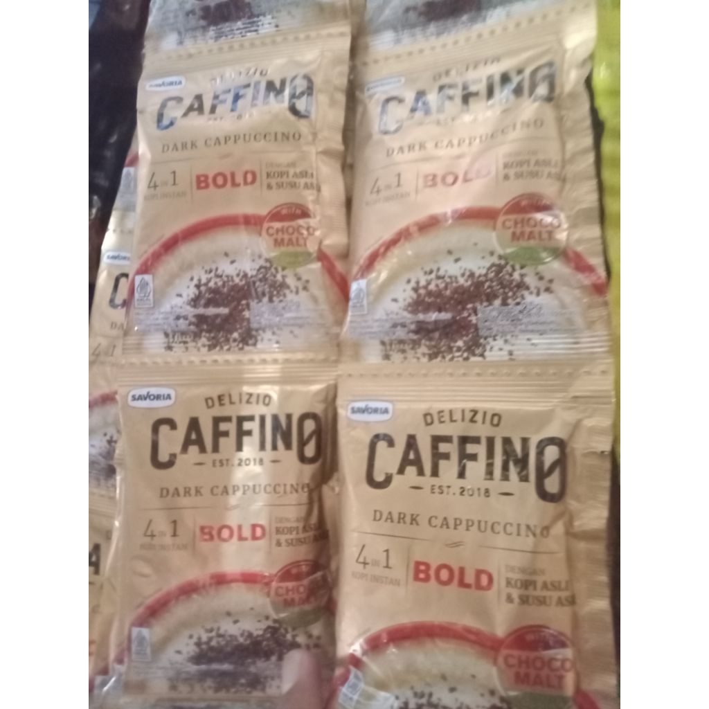 

Delizio Caffino Dark Cappucino 10 Sachet
