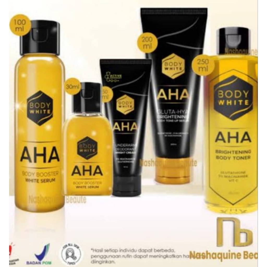 BODY WHITE AHA SERUM Boster