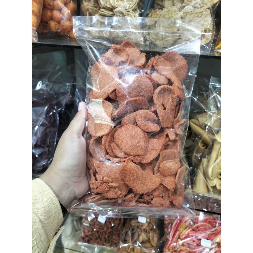 

basreng koin bumbu balado/basreng bulat isi 200 gram