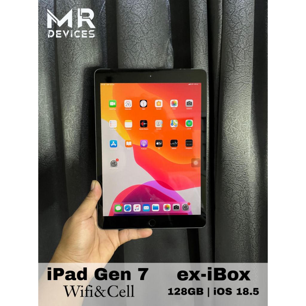 iPad Gen 7 128gb ex iBox Wifi&Cell - Second Original