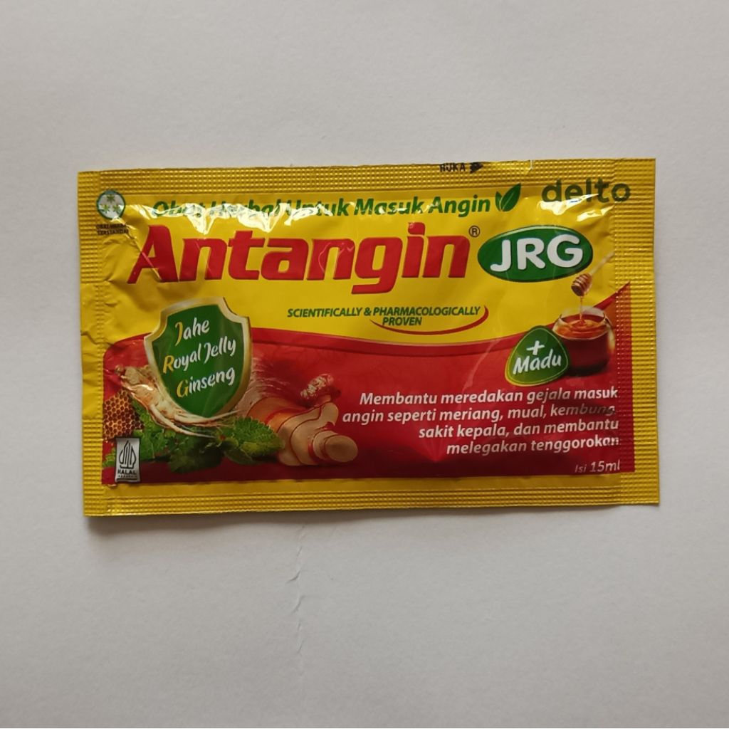 

Antangin JRG (Jahe Royal Jelly Gingseng) 15ml