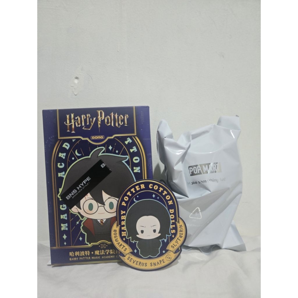 POP MART HARRY POTTER PLUSH - HARRY POTTER POPMART PLUSH BLIND BOX - SEVERUS SNAPE - PROFESOR SNAPE 
