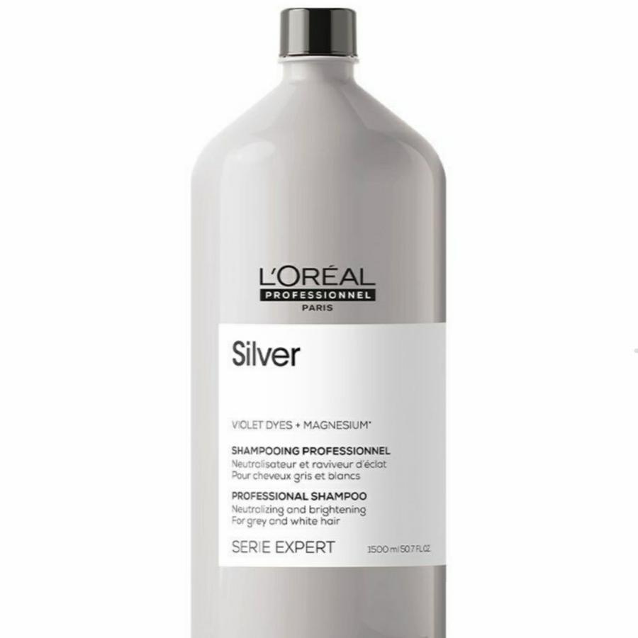 Loreal Serie Expert Silver Shampoo 1500ml LOREAL SERIE EXPERT MAGNESIUM SILVER SHAMPOO 1500 ml