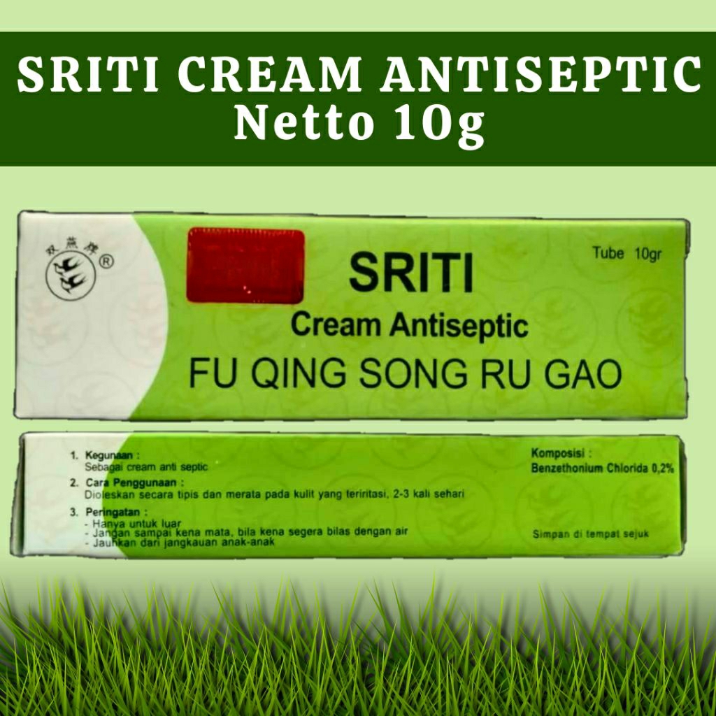 (GROSIR) Sriti Krim Antiseptik 10g