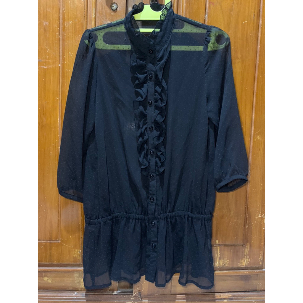 Outer Hitam / Outer Wanita (preloved)
