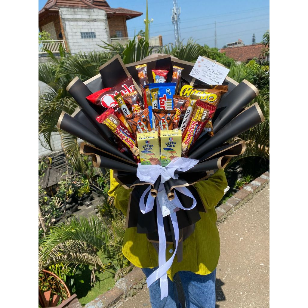 

[READY STOCK] BUKET SNACK UNTUK WISUDA / KELULUSAN/ ULANG TAHUN