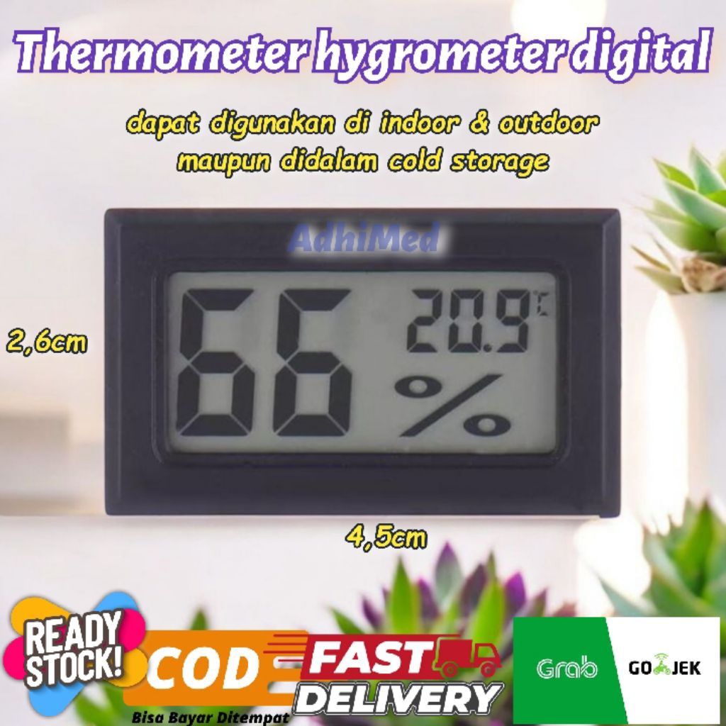 termometer hygrometer digital / thermometer hygrometer digital cold storage