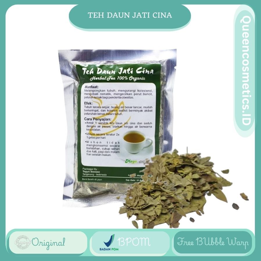 

[12 PCS] Teh Daun Jati Cina - Teh Hijau/ Teh Herbal - Teh Pelangsing - Ampuh Melangsingkan dgn Cepat