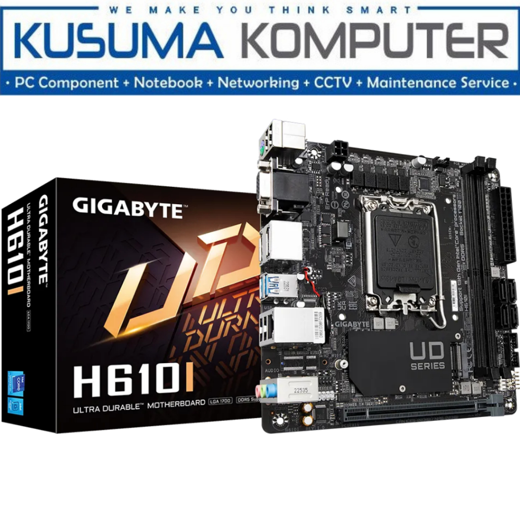 Gigabyte H610I Mini ITX Motherboard