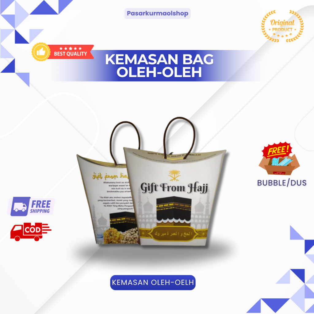 

Kemasan Bag/Jinjing Oleh-oleh Haji & Umroh ada Pilihan Motif Harga perpcs