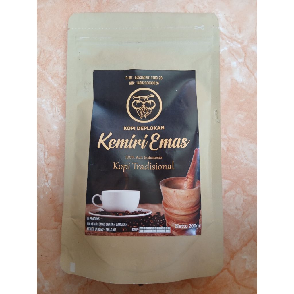 

Kopi Kemiri Emas Premium 200 gr
