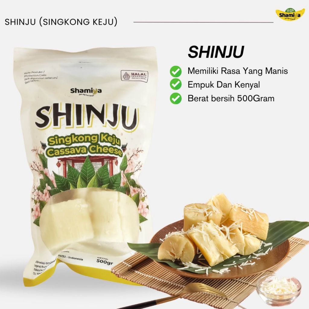 

SHINJU'SINGKONG KEJU 500GRAM